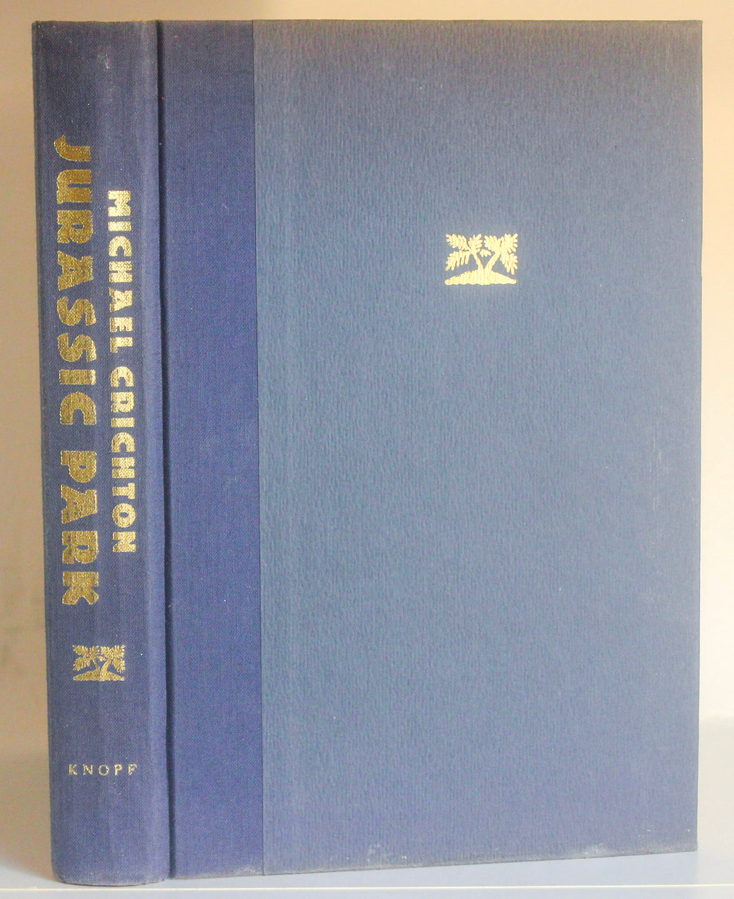 Jurassic Park by Michael Crichton 1990 1st Edition First Printing Hardcover Book
