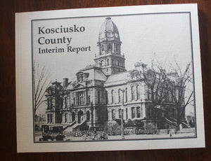 Kosciusko County Interim Report Indiana Historic Sites Houses Warsaw IN