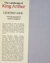 Load image into Gallery viewer, The Landscape of King Arthur by Geoffrey Ashe Arthurian Legend Art First Edition
