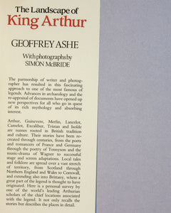 The Landscape of King Arthur by Geoffrey Ashe Arthurian Legend Art First Edition