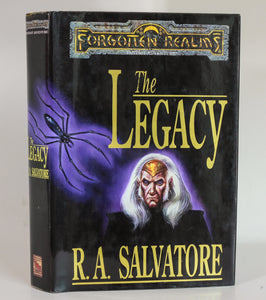 The Legacy by RA R.A. Salvatore SIGNED First 1st Edition Legend of Drizzt Book 7