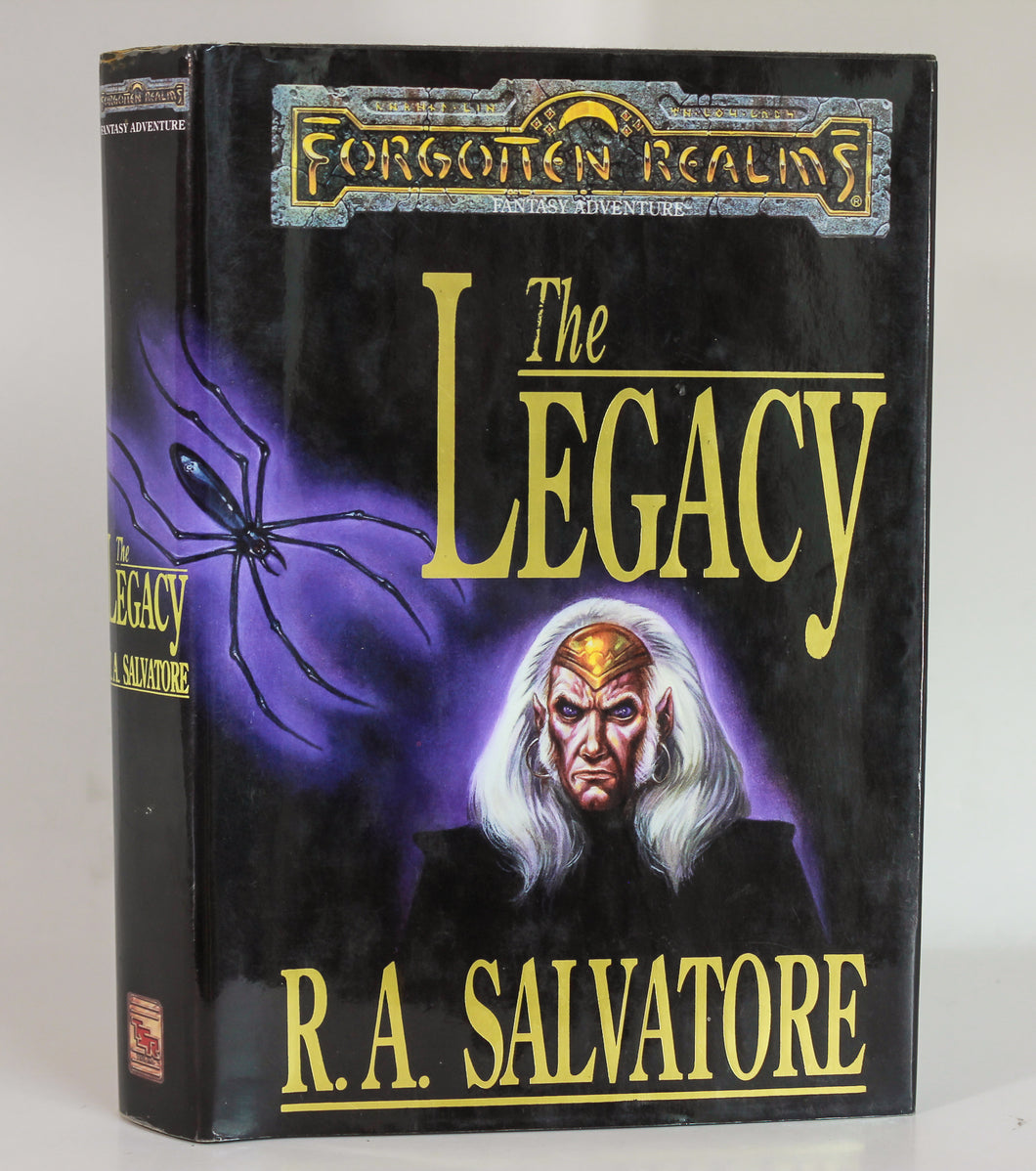 The Legacy by RA R.A. Salvatore SIGNED First 1st Edition Legend of Drizzt Book 7