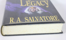 Load image into Gallery viewer, The Legacy by RA R.A. Salvatore SIGNED First 1st Edition Legend of Drizzt Book 7
