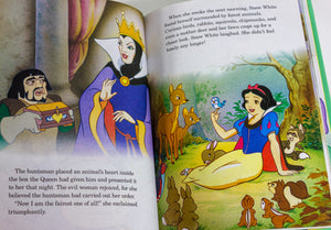 Lot of 2 Vintage Walt Disney Snow White and the Seven 7 Dwarfs Picture Books