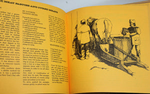 Manna Foods of the Frontier Rare Old West Cookbook Vintage Hardcover by Harris