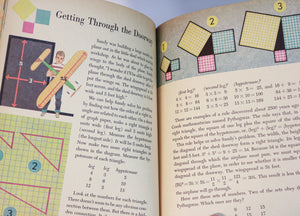 Mathematics The Golden Library of Knowledge Vintage Childrens Book Math 1958 HC