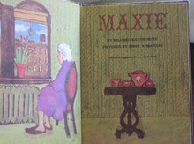 Load image into Gallery viewer, Maxie by Mildred Kantrowitz 1970 Parents Magazine Press Vintage Childrens Book
