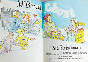 McBroom's Ghost by Sid Fleischman Vintage Weekly Reader Childrens Book Club Kids