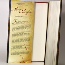 Load image into Gallery viewer, Mr Mister Slaughter by Robert McCammon Book Subterranean Press First 1st Edition
