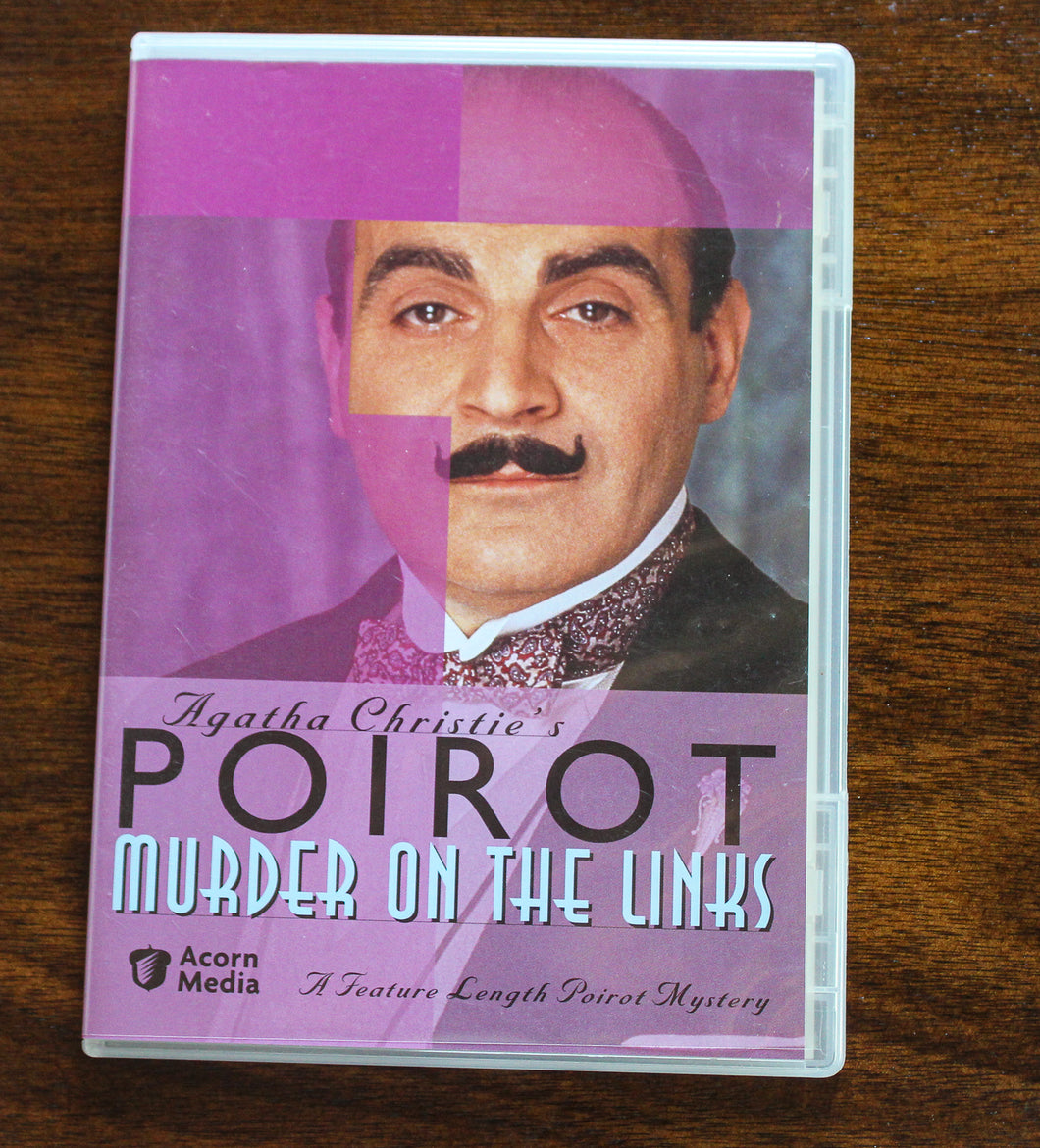Agatha Christie Poirot Mystery Series The Murder on the Links DVD Video