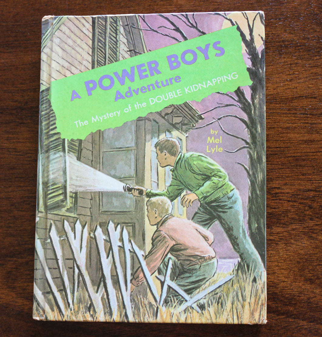 The Mystery of the Double Kidnapping Power Boys 5 Vintage Childrens Mystery Book