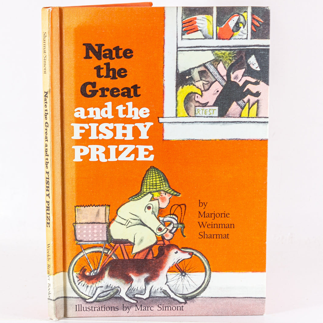 Nate the Great and the Fishy Prize Vintage Weekly Reader Children Book Hardcover