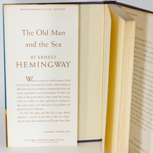 Load image into Gallery viewer, THE OLD MAN AND THE SEA by Ernest Hemingway 1952 HC DJ 1st Edition W Book Club
