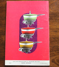 Load image into Gallery viewer, Oster Electric Chafing Dish Vintage Cookbook Cook Book 1970s Buffet Recipes
