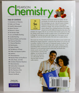 Pearson Chemistry Textbook 2012 by Antony C. Wilbraham Student Edition Grade 11