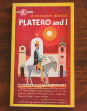 Load image into Gallery viewer, Platero and I by Juan Ramon Jimenez Vintage Signet Classics Paperback 1960 Book
