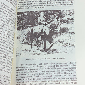 President Herbert Hoovers Hideaway Summer House Camp Rapidan Shenandoah Book