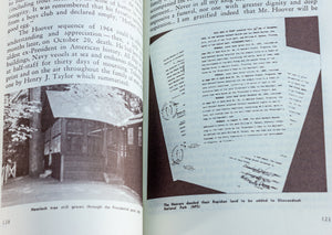 President Herbert Hoovers Hideaway Summer House Camp Rapidan Shenandoah Book