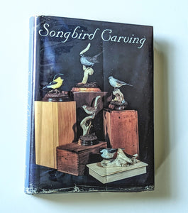 Songbird Bird Wood Hand Carving Carved Guide Book Art Vintage by Rosalyn Daisey