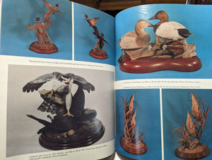 Ward World Championship Bird Wildfowl Wood Hand Carving Guide Book Art Vintage