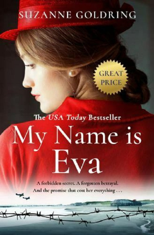 My Name Is Eva by Suzanne Goldring Paperback WW2 WWII Historical Fiction Book