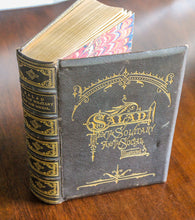 Load image into Gallery viewer, Salad for the Solitary and the Social by an Epicure Antique Book Leather Bound
