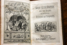 Load image into Gallery viewer, Salad for the Solitary and the Social by an Epicure Antique Book Leather Bound
