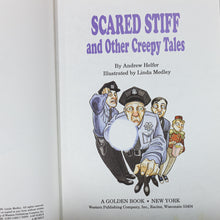 Load image into Gallery viewer, Scared Stiff and Other Creepy Tales by Andrew Halfer Vintage Scary Kids Stories
