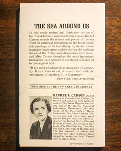 The Sea Around Us by Rachael Rachel Carson Vintage Signet Paperback Book Q3932