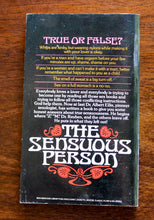 Load image into Gallery viewer, The Sensuous Person by Dr. Albert Ellis Vintage Sex Paperback 1st Edition 1974
