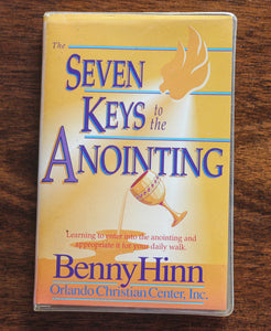 The 7 Seven Keys to the Anointing Benny Hinn RARE Audiobook Audio Book Cassette