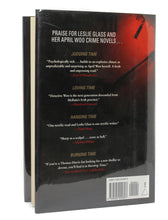 Load image into Gallery viewer, Stealing Time by Leslie Glass Book Hardcover SIGNED First Edition 1st April Woo
