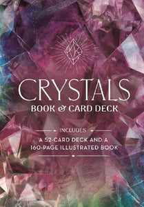 Healing Crystals Gift Book and Tarot Crystal Card Set
