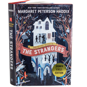 The Strangers Margaret Peterson Haddix SIGNED Book 1st Edition Greystone Secrets