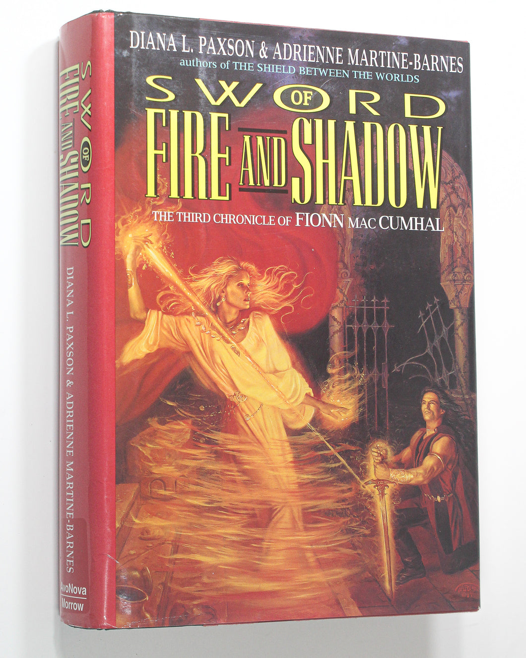 Sword of Fire and Shadow by Diana Paxson First 1st Edition Hardcover Novel Book