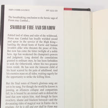 Load image into Gallery viewer, Sword of Fire and Shadow by Diana Paxson First 1st Edition Hardcover Novel Book
