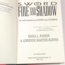 Load image into Gallery viewer, Sword of Fire and Shadow by Diana Paxson First 1st Edition Hardcover Novel Book
