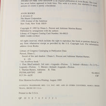 Load image into Gallery viewer, Sword of Fire and Shadow by Diana Paxson First 1st Edition Hardcover Novel Book
