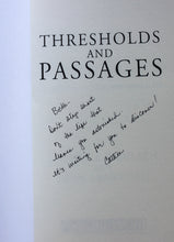 Load image into Gallery viewer, Thresholds and Passages by Fran Lankford Cathy Cathee A. Poulsen SIGNED 1st ED
