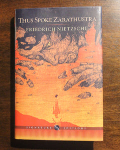 Thus Spoke Spake Zarathustra Friedrich Nietzsche Hardcover BN Signature Edition