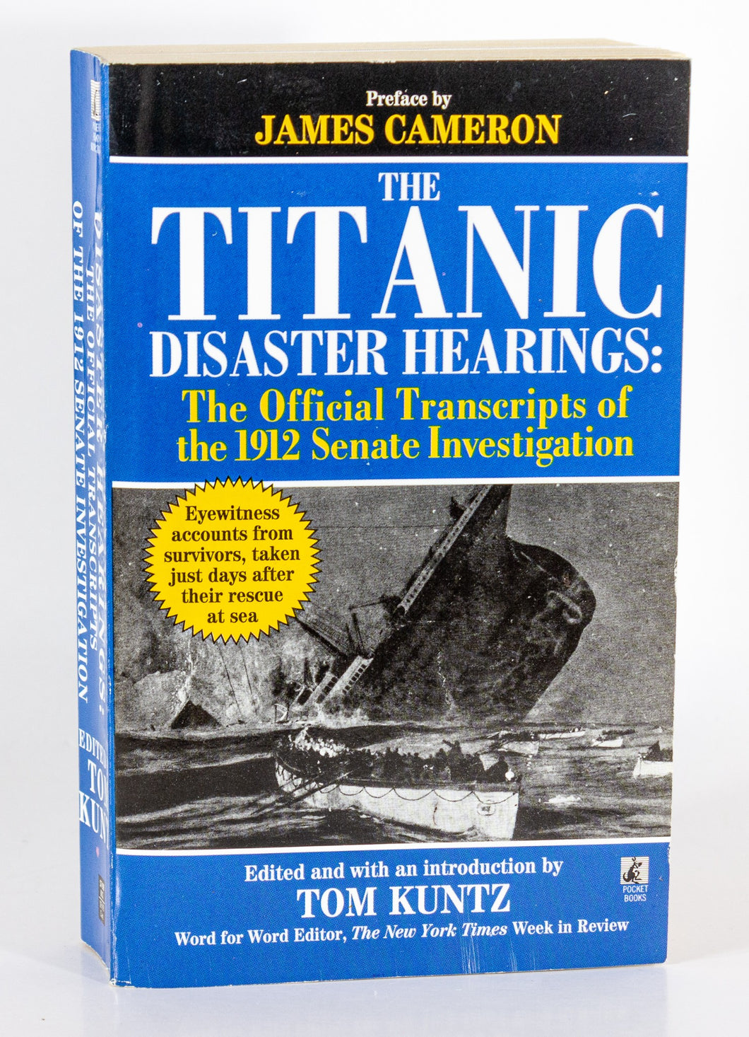 The Titanic Disaster Hearings 1912 History Books About the Titanic Adults Photo