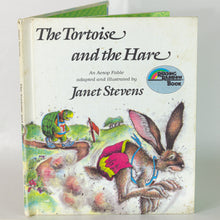 Load image into Gallery viewer, The Tortoise and the Hare Aesop Fable Janet Stevens Vintage Reading Rainbow Book
