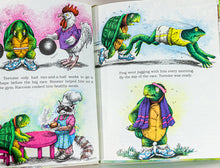Load image into Gallery viewer, The Tortoise and the Hare Aesop Fable Janet Stevens Vintage Reading Rainbow Book
