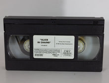 Load image into Gallery viewer, VINTAGE 1995 AIC ALICE IN CHAINS THE NONA TAPES VHS HTF VTG 90s Grunge Graphics
