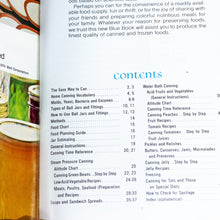 Load image into Gallery viewer, Vintage Ball Blue Book Guide to Home Canning Preserving Freezing Recipes 1974
