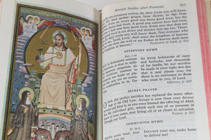Vintage Catholic Prayer Book Maryknoll Latin Daily Missal of the Mystical Body