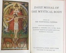 Load image into Gallery viewer, Vintage Catholic Prayer Book Maryknoll Latin Daily Missal of the Mystical Body
