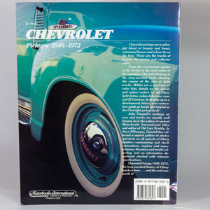 Vintage Chevrolet Chevy Pickup Trucks El Camino Identification Guide 1946-1972