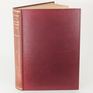 Vintage History of the Alpha Phi Fraternity Sorority Collectibles Photos Book