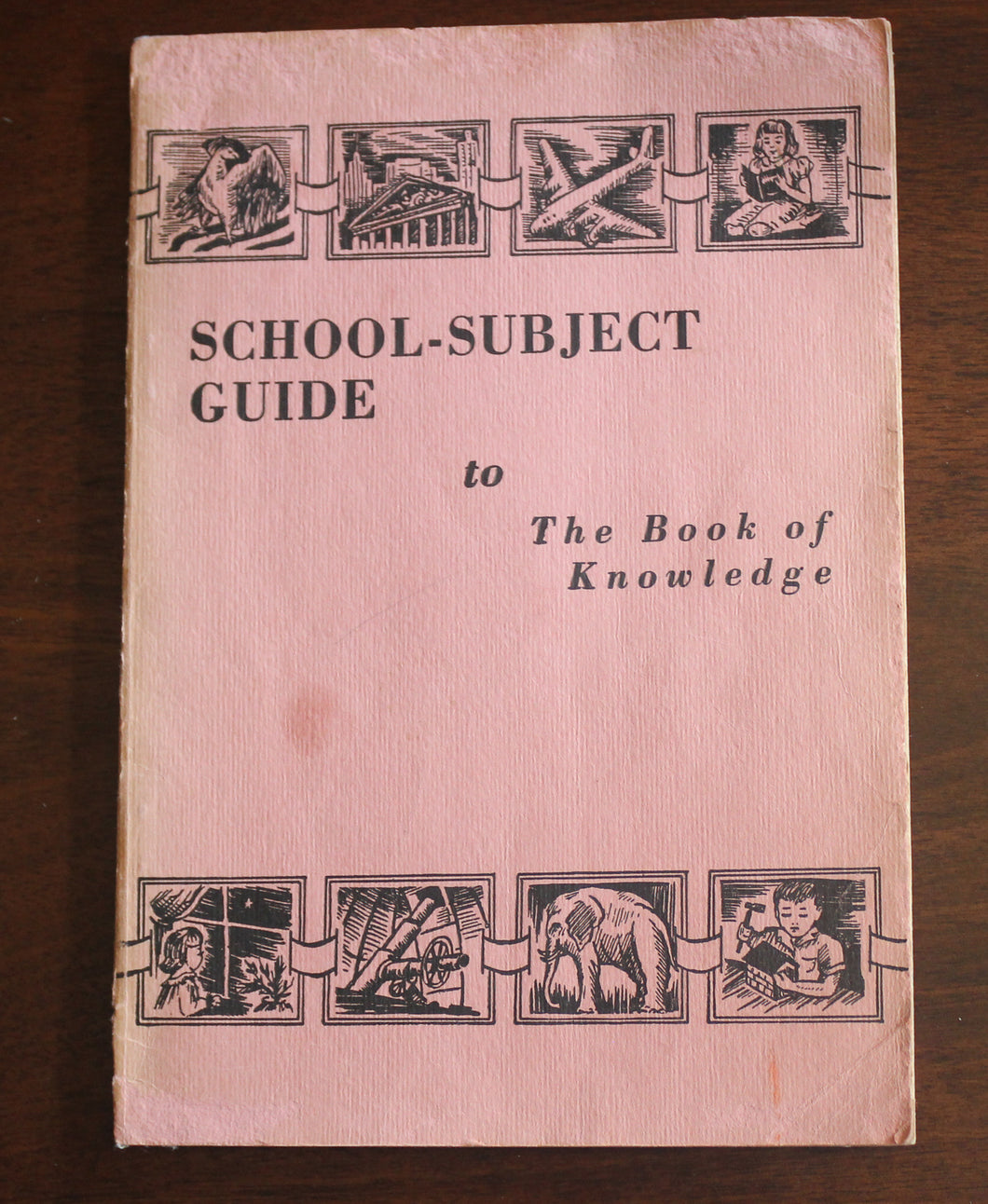 Vintage Library Homeschool Education Reference Guide The Book of Knowledge 1955